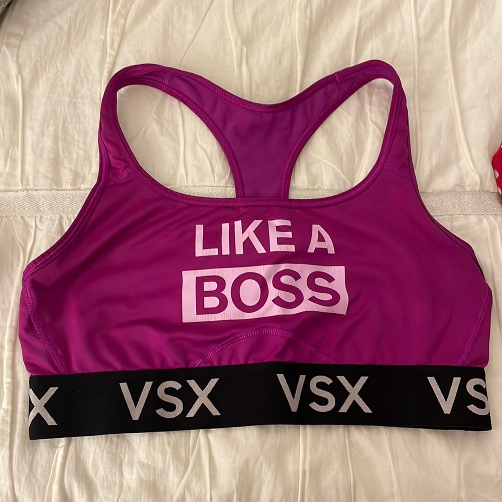 Victoria’s Secret Sport- Magenta Sports Bra size L